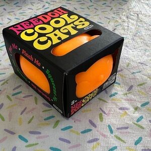 Needo! Cool Cats Orange Stress Toy Set (Boxed)